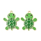 Alloy Enamel Pendants(FIND-P035-02G)-1