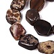 teints agate naturelle perles brins(G-Q606-23E-01)-3
