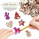 100Pcs Christmas Unfinished Wooden Ornaments(WOCR-CJ0001-02)-3