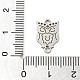 201 Stainless Steel Laser Cut Connector Charms(STAS-R133-02P-03)-3