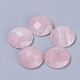 Natural Rose Quartz Cabochons(G-T062-25)-1