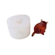 DIY Silicone Candle Molds, Resin Casting Molds, For UV Resin, Epoxy Resin Jewelry Making, White, 72x55mm(PW-WGDD333-01)