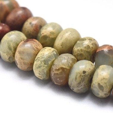 perles de jaspe naturel aqua terra(G-N0128-49-4mm)-3