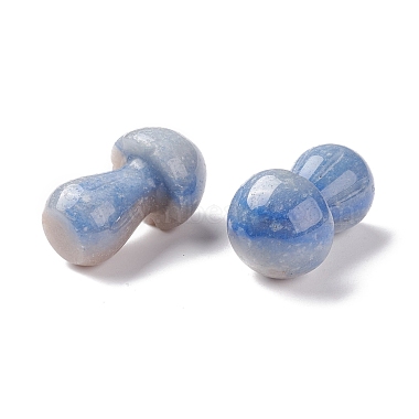 Natural Blue Aventurine GuaSha Stone(G-A205-25V)-3