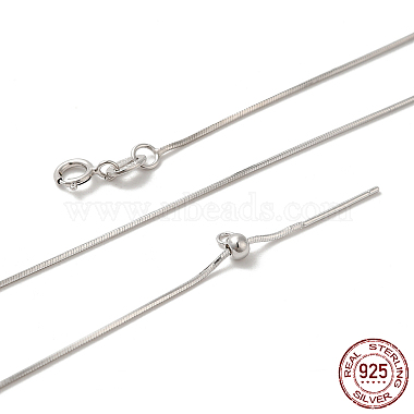 1mm Sterling Silver Necklaces