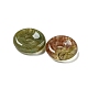 Natural Indian Agate Donut/Pi Disc Charms(G-G142-01A)-2