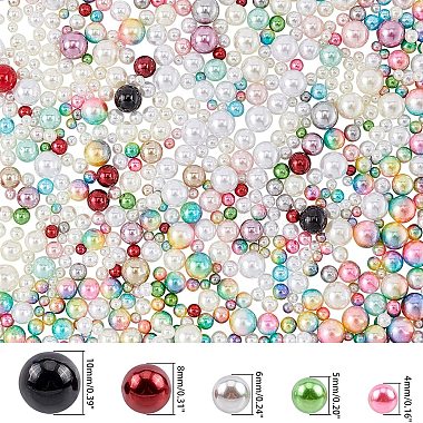 Acrylic Imitation Pearl Beads(OACR-PH0001-44)-8