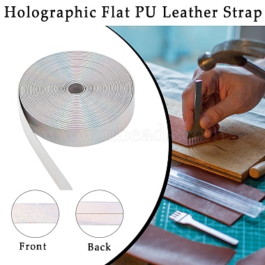 4.6~5M Laser Flat Imitation Leather Cord(LC-GF0001-06C-02)-4