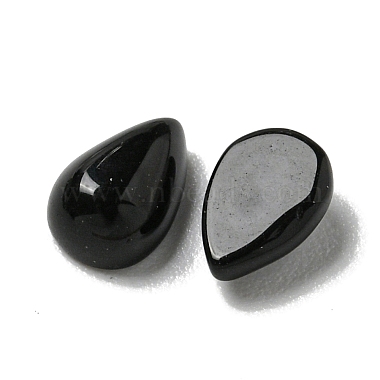 cabochons en pierre naturelle noire(G-Q173-02A-06)-2