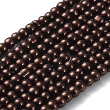 Glass Pearl Beads Strands(HY-3D-B40)-2