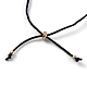 Bracelets coulissants réglables en cordon de polyester(BJEW-H540-A09-G)-3