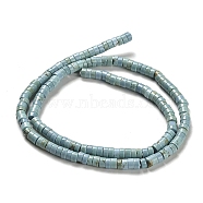 Natural Turquoise Beads Strands, Disc, Heishi Beads, 4x2mm, Hole: 1mm, about 168pcs/strand, 14.96''(38cm)(G-M422-C01-01)