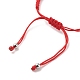 6Pcs 6 Style Alloy Hamsa Hand & Resin Evil Eye Braided Bead Bracelets Set(BJEW-JB08370)-7