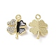 Alloy Enamel Connector Charms(PALLOY-D011-04LG)-3