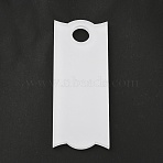 Acrylic Heat Transfer Big Pendants, Blank Tags, Rectangle, 80.5x32.5x4mm, Hole: 10.5mm(FIND-WH20015-028C)