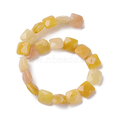 topaze naturelles perles de jade de brins(G-K359-B10-01)-3
