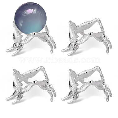 Alloy Crystal Ball Holders(ODIS-WH0007-59B-P)-1