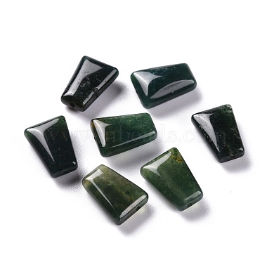 Trapezoid Indian Agate Beads