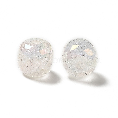 placage uv perles acryliques craquelées irisées arc-en-ciel(PACR-M002-04D)-2