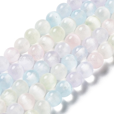 Round Selenite Beads