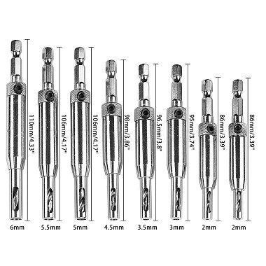 Center Drill Bit Sets(TOOL-WH0122-16)-2