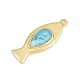 Brass Pendants(KK-CBAAB9C-03G-02B)-2