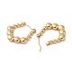 bubble pentagon 201 boucles d'oreilles demi-créoles en acier inoxydable pour femmes(EJEW-G385-15G)-2