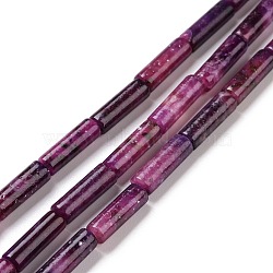 Natural Kunzite Beads Strands, Column, Purple, 13x4mm, Hole: 1mm, about 31pcs/strand, 15.75 inch(40cm)(G-G852-04)