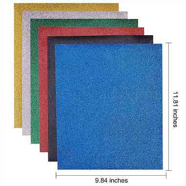 6 листы 6 цвета прямоугольные виниловые переводные листы htv(DIY-SZ0003-63)-2