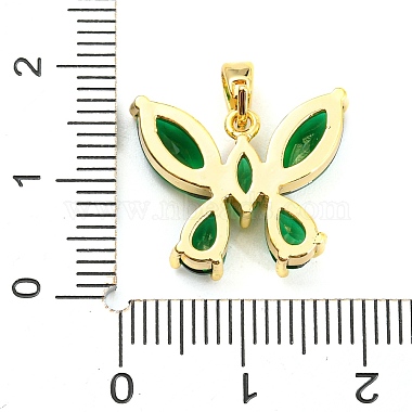 Brass Pave Cubic Zirconia Pendants(KK-Q794-01A-G)-3