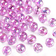 Perles en acrylique transparente(MACR-S370-B10mm-740)-1