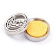 304 Stainless Steel Magnetic Diffuser Locket Aromatherapy Essential Oil Buckle(AJEW-M027-08P)-5