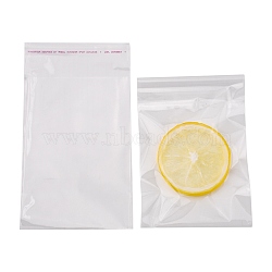OPP Cellophane Bags, Adhesive, Rectangle, Clear, 19x11cm, Unilateral Thickness: 0.023mm, Inner Measure: 16x11cm(X-T02H4-A)