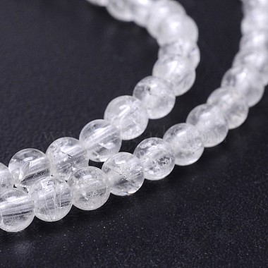 Natural Quartz Crystal Round Beads Strands(X-G-J303-01-4mm)-3