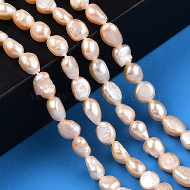 Natural Cultured Freshwater Pearl Beads Strands(PEAR-N014-05J)-2