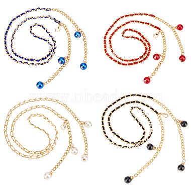 Mixed Color Alloy Chain Belt