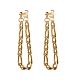 Chain Shape Dangle Stud Earring for Girl Women(EJEW-JE04617)-2