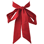2Pcs Chiffon Ties for Women, Solid Color Necktie, Dark Red, 1420~1440x25~43x0.5mm(AJEW-SP0003-52B)