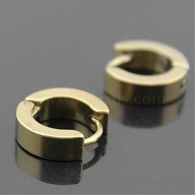 Brass Huggie Hoop Earrings(EJEW-EE0002-252C)-3