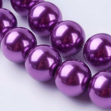 Glass Pearl Beads Strands(HYC002)-3