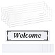 Self Adhesive Acrylic Wall Sign Holder Frame(FIND-WH0435-08)-1