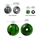 Kit de découverte de fabrication de bijoux en perles de verre bricolage(DIY-FS0004-31)-4