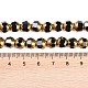 perles en verre plaquent brins(X-EGLA-Q128-04A-FP06)-4