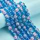 Spray Painted Crackle Glass Beads Strands(CCG-Q001-10mm-19)-6