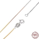 925 Sterling Silver Chain Necklaces for Women(NJEW-A014-05)-1