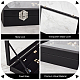 Rectangle Imitation Leather Earring Presentation Box(CON-WH0089-14A)-4