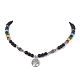 Chakra Gemstone Necklaces(NJEW-JN04915)-1