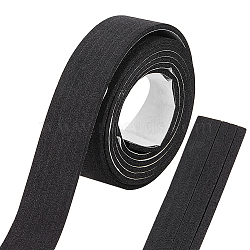 EVA Adhesive Feet Bumpers, Noise Dampening Rubber Bumpers Pads for Cabinets, Drawers, Frames, Furniture, Black, 1000x18x2mm(FIND-WH0152-303B-02)