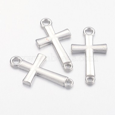 Platinum Cross Alloy Links