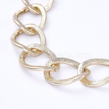 Алюминиевые каркасные цепи ожерелья(NJEW-JN02797-02)-2